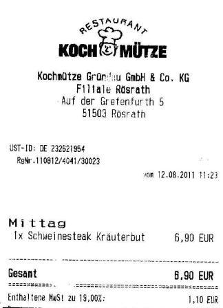 atbe Hffner Kochmtze Restaurant